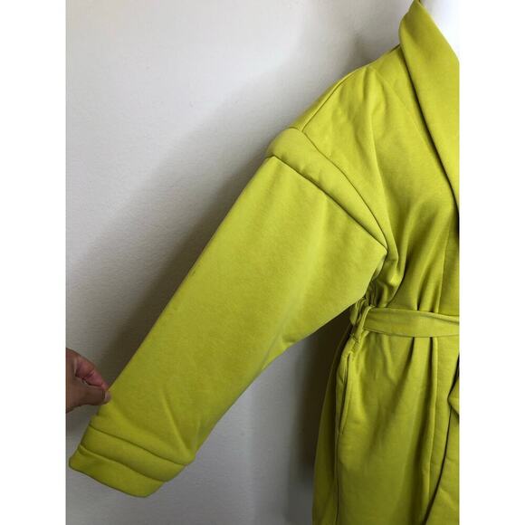 NWT TEREA Women's Alaina Vibrant Wrap French Terry Jacket Sz: M Vibrant Spring - Picture 7 of 16